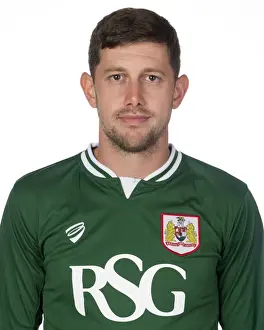 Focused Frank Fielding: The Bristol City FC Goalkeeper at Training