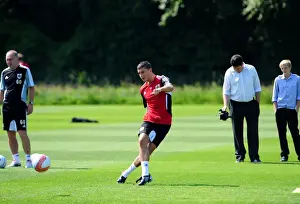 Focused and Ready: James Wilson's Pre-Season Training with Bristol City