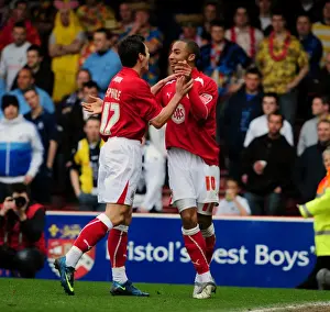 Bristol City V Preston North End Prints: The Football Battle: Bristol City vs Preston North End - Season 8-9