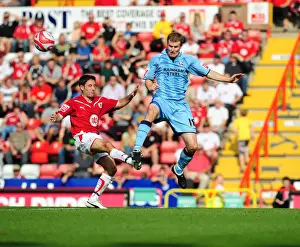 Bristol City V Scunthorpe Utd Prints: Football Battle: Bristol City vs Scunthorpe United - Season 09-10