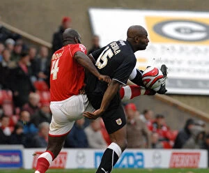 Images Dated 25th October 2008: A Football Rivalry: Bristol City vs. Barnsley - Season 08-09