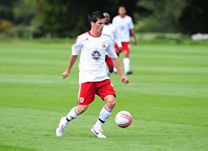 Images Dated 15th September 2010: Football Rivalry: Bristol City vs. Hereford Reserves - Season 10-11