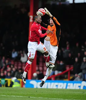 Bristol City V Barnsley Prints: Football Rivalry: Bristol City vs Barnsley - Season 08-09