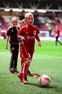 Bristol City V Brentford Prints: Football Rivalry: Bristol City vs Brentford Clash at Ashton Gate, December 2016