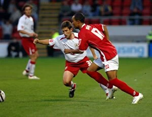 Crewe Alexandra V Bristol City Collection: A Football Rivalry: Bristol City vs Crewe Alexandra, 08-09 Season