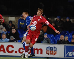Images Dated 11th December 2008: A Football Rivalry: Bristol City vs Ipswich Town - Season 08-09