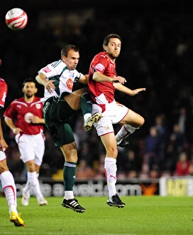 Images Dated 20th October 2009: A Football Rivalry: Bristol City vs Plymouth Argyle - Season 09-10