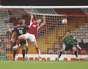 Framed Print : A Football Rivalry: Bristol City vs Stoke City - Season 07-08
