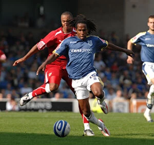Images Dated 14th September 2008: A Football Rivalry: Cardiff City vs. Bristol City - Clash of the Cities (08-09 Season)