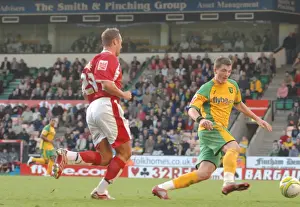 Norwich City V Bristol City Prints: A Football Rivalry: The Championship Showdown - Norwich City vs