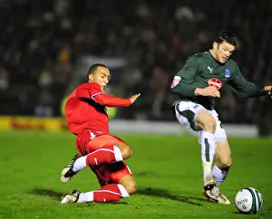 Plymouth Argyle V Bristol City Prints: Football Rivalry: Clash of Forces - Bristol City vs Plymouth Argyle (Season 08-09)