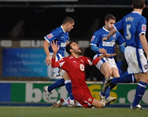 Images Dated 11th December 2008: A Football Rivalry: The Clash of the Powerhouses - Bristol City vs Ipswich Town (08-09 Season)