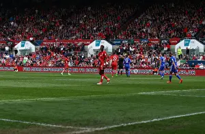 Football Rivalry Erupts: Bristol City vs Birmingham City Clash at Ashton Gate, Sky Bet Championship (May 2017)