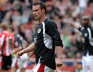 Images Dated 28th April 2008: Football Rivalry: Michael McIndoe in Action - Sheffield United vs. Bristol City
