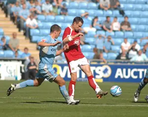 Coventry City V Bristol City Prints: Football Rivalry: Michael McIndoe in Action - Coventry City vs. Bristol City