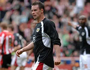 Sheffield United V Bristol City Prints: Football Rivalry: Michael McIndoe in Action - Sheffield United vs. Bristol City