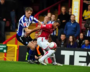Bristol City V Sheffield Wednesday Prints: A Football Showdown: Bristol City vs Sheffield Wednesday - Season 09-10