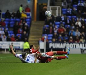 Images Dated 28th January 2012: Football Showdown: Reading vs. Bristol City - Clash of the First Teams (Season 11-12)
