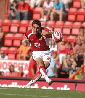Bristol City V Scunthorpe Utd Prints: A Footballing Dilemma: Bradley Orr Returns to Face His Former Team - Bristol City vs Scunthorpe United