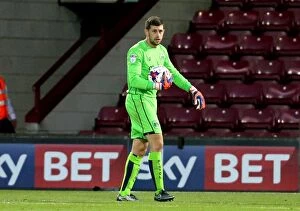 Images Dated 23rd August 2016: Frank Fielding of Bristol City in Action at Scunthorpe United, EFL Cup 2016