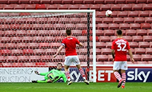 Barnsley V Bristol City Prints: Frank Fielding Saves Barnsley Penalty vs. Bristol City, 2016