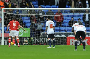 Bolton Wanderers V Bristol City Prints: Frank Fielding's Penalty Save vs