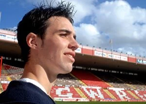 Images Dated 8th April 2008: Frankie Artus: A Focused and Determined Player in Bristol City Football Club Colors