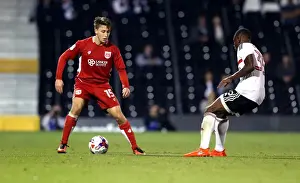 Fulham V Bristol City EFL Cup Prints: Freeman vs Adeniran: Battle at Craven Cottage - Fulham vs Bristol City EFL Cup Clash