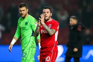 Bristol City V Hull City Prints: Frustrated Lee Tomlin After Bristol City's 1-2 Loss to Hull City