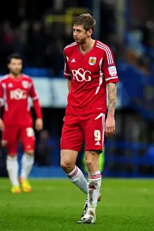 Portsmouth V Bristol City Prints: Frustration on Faces: Jon Stead of Bristol City After Portsmouth Loss, March 2012