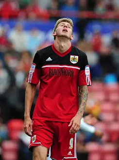 Bristol City V Blackburn Rovers Prints: Frustration for Jon Stead as Bristol City Face Blackburn Rovers in Championship Clash