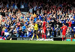 Ipswich Prints: Frustration on Portman Road: David James Reacts to Ipswich's Goal (Ipswich Town vs)