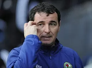 Images Dated 5th January 2013: Gary Bowyer Leads Blackburn Rovers Against Bristol City in FA Cup