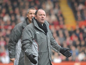 Gary Johnson in Action: Bristol City vs Barnsley