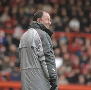 Gary Johnson in Action: Bristol City vs Colchester United