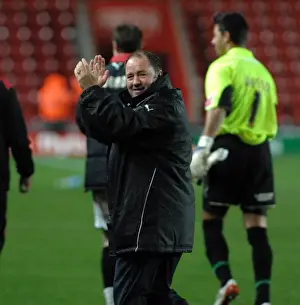 Gary Johnson Appreciates Traveling Fans: Southampton vs. Bristol City