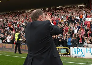 Bristol City V Preston North End Prints: Gary Johnson: Beloved Manager of Bristol City Football Club (Fans Tribute)