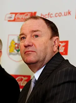 Manager Prints: Gary Johnson Bids Farewell: A Championship Exit at Ashton Gate, March 2010