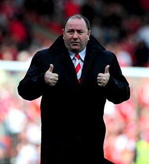 Images Dated 15th March 2009: Gary Johnson: Champion Manager of Bristol City Football Club (2010 Championship Season)