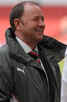 Sheffield United V Bristol City Prints: Gary Johnson Leading the Charge: Sheffield United vs. Bristol City