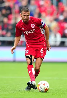 Gary O'Neil in Action: Bristol City vs Newcastle United at Ashton Gate, 2016