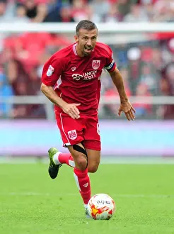 Gary O'Neil in Action: Bristol City vs Newcastle United at Ashton Gate, 2016