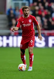 Bristol City V Nottingham Forest Prints: Gary O'Neil in Action: Bristol City vs Nottingham Forest