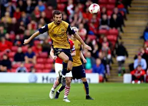 Barnsley V Bristol City Prints: Gary O'Neil Clears the Ball for Bristol City against Barnsley at Oakwell Stadium, 2016