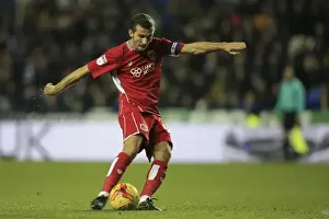 Reading V Bristol City Prints: Gary O'Neil Scores Dramatic Goal: Reading 2-1 Bristol City