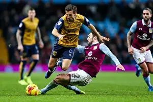 Framed Print : Gary O'Neil vs Gary Gardner Tackle: Aston Villa vs Bristol City, Sky Bet EFL Championship, 2017 Framed Print : Gary O'Neil vs Gary Gardner Tackle: Aston Villa vs Bristol City, Sky Bet EFL Championship, 2017