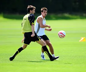 Gearing Up for Action: A Look into Bristol City First Team's Pre-Season Training Ahead of Season 09-10