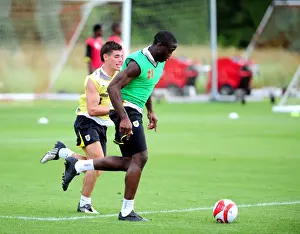 Pre-Season Training Prints: Gearing Up: Bristol City First Team's Pre-Season Training for Season 09-10