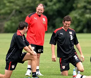 Pre-Season Training Prints: Gearing Up: A Look Into Bristol City First Team's 08-09 Pre-Season Training
