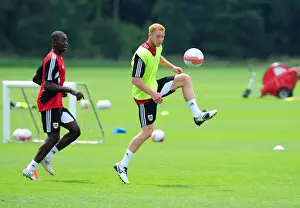 Pre-season Training Prints: Gearing Up: Ryan Taylor's Intense Pre-Season Training with Bristol City
